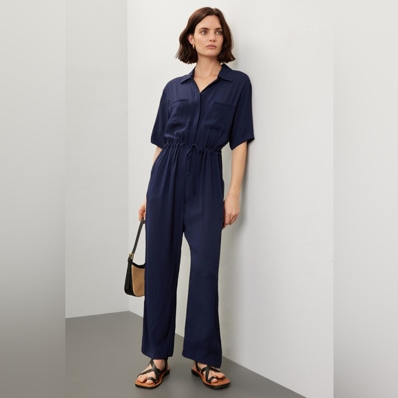 Thakoon Dark Blue Women's Jumpsuit ($370 retail) - Picture 1 of 8